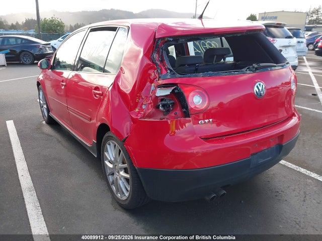 Aukcja sprzedaży 2007 Volkswagen Gti, vin: WVWHV71K47W185609, numer aukcji: 40089912