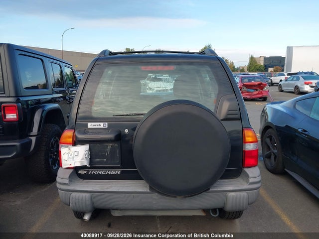 2001 Chevrolet Tracker მანქანა იყიდება აუქციონზე, vin: 2CNBJ13C816942562, აუქციონის ნომერი: 40089917