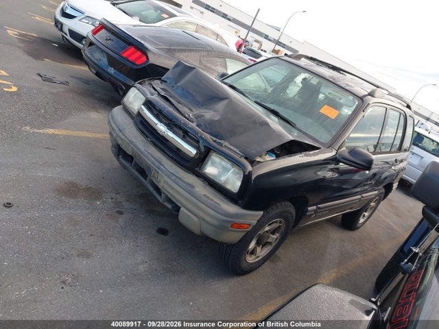 2001 Chevrolet Tracker მანქანა იყიდება აუქციონზე, vin: 2CNBJ13C816942562, აუქციონის ნომერი: 40089917