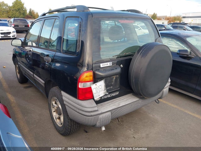 2001 Chevrolet Tracker მანქანა იყიდება აუქციონზე, vin: 2CNBJ13C816942562, აუქციონის ნომერი: 40089917