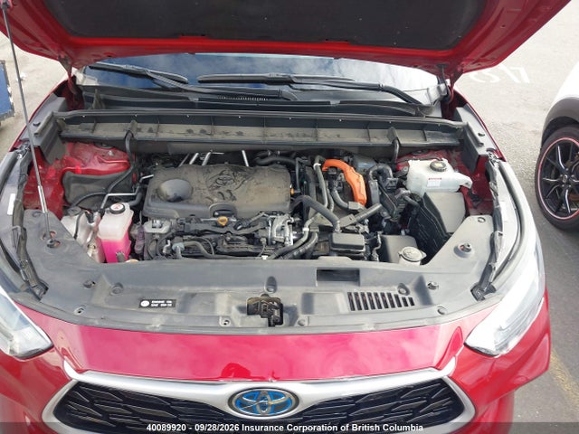 2021 Toyota Highlander Hybrid Xle მანქანა იყიდება აუქციონზე, vin: 5TDGBRCHXMS519235, აუქციონის ნომერი: 40089920