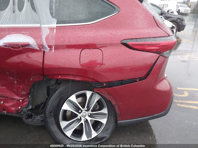 2021 Toyota Highlander Hybrid Xle მანქანა იყიდება აუქციონზე, vin: 5TDGBRCHXMS519235, აუქციონის ნომერი: 40089920