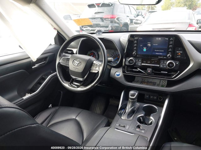 2021 Toyota Highlander Hybrid Xle მანქანა იყიდება აუქციონზე, vin: 5TDGBRCHXMS519235, აუქციონის ნომერი: 40089920