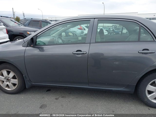 40089922 :رقم المزاد ، 2T1BU40E39C188581 vin ، 2009 Toyota Corolla S/le/xle مزاد بيع