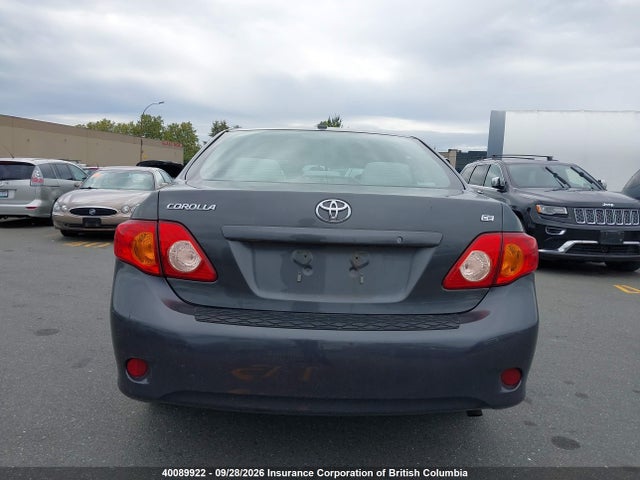 40089922 :رقم المزاد ، 2T1BU40E39C188581 vin ، 2009 Toyota Corolla S/le/xle مزاد بيع