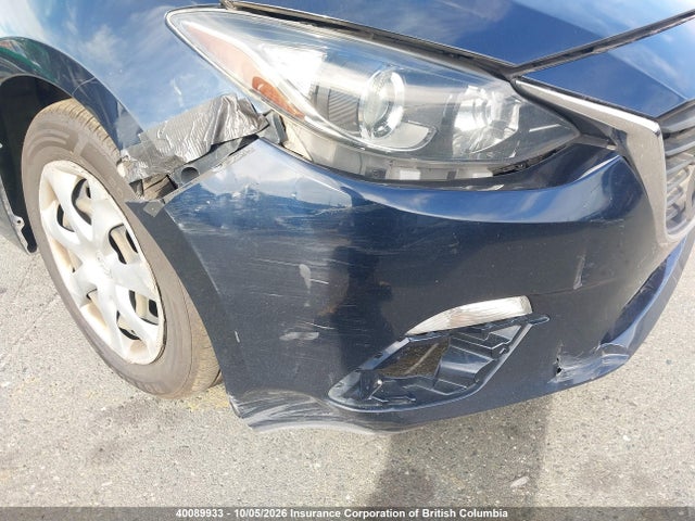 40089933 :رقم المزاد ، 3MZBM1U73FM124826 vin ، 2015 Mazda Mazda3 Gx مزاد بيع