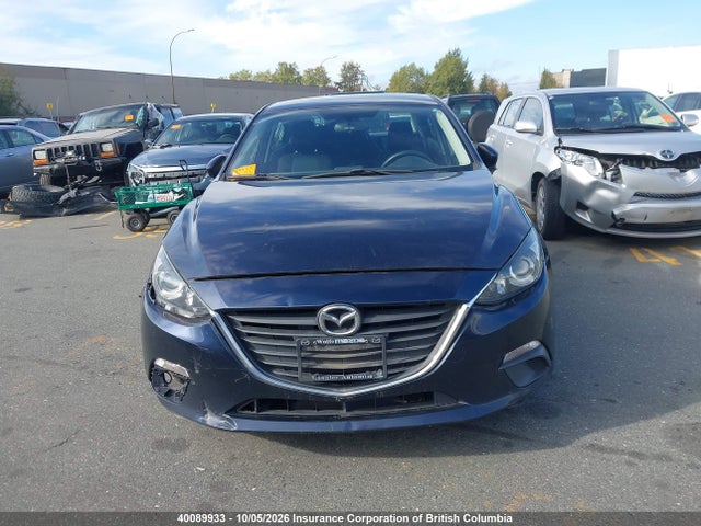 40089933 :رقم المزاد ، 3MZBM1U73FM124826 vin ، 2015 Mazda Mazda3 Gx مزاد بيع
