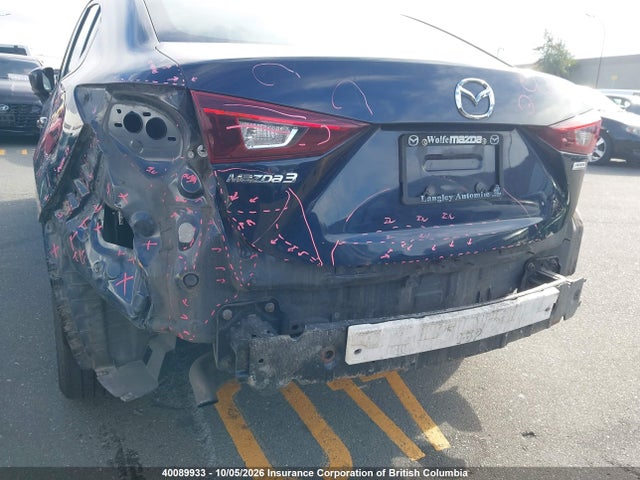 40089933 :رقم المزاد ، 3MZBM1U73FM124826 vin ، 2015 Mazda Mazda3 Gx مزاد بيع