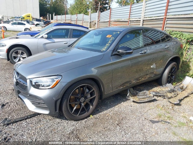 Aukcja sprzedaży 2023 Mercedes-benz Glc Coupe 300 4matic, vin: W1N0J8EB0PG152408, numer aukcji: 40089935