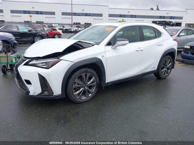 Продаж на аукціоні авто 2019 Lexus Ux 250h, vin: JTHU9JBH7K2008361, номер лоту: 40089940