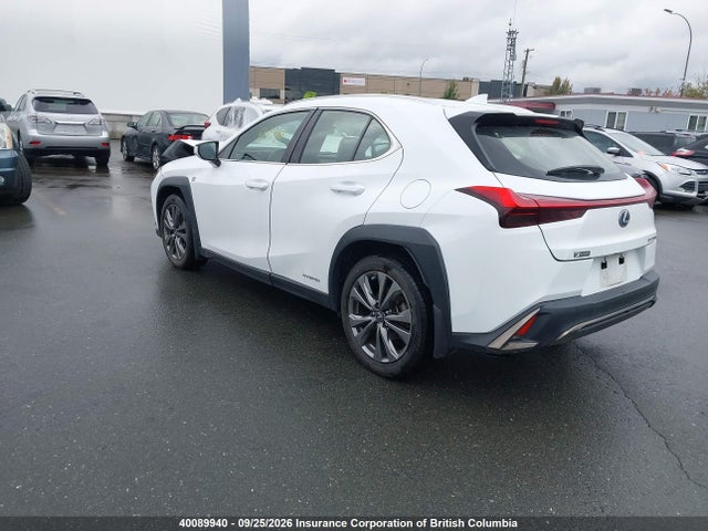 Продаж на аукціоні авто 2019 Lexus Ux 250h, vin: JTHU9JBH7K2008361, номер лоту: 40089940