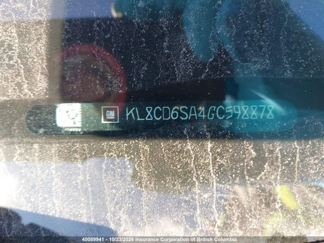 Продаж на аукціоні авто 2016 Chevrolet Spark, vin: KL8CD6SA4GC598878, номер лоту: 40089941
