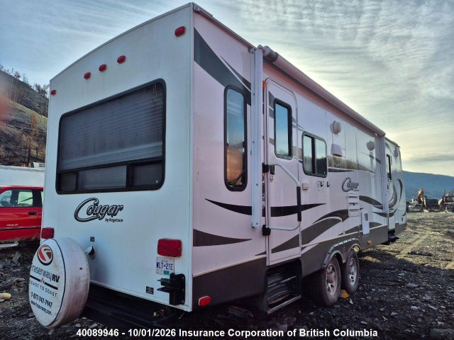 Продаж на аукціоні авто 2012 Keystone Cougar, vin: 4YDT27R24CC508704, номер лоту: 40089946