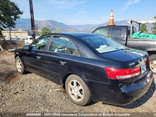2007 Hyundai Sonata Gls მანქანა იყიდება აუქციონზე, vin: 5NPET46C57H180773, აუქციონის ნომერი: 40089948