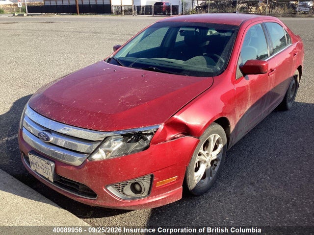 40089956 :رقم المزاد ، 3FAHP0HA5CR252221 vin ، 2012 Ford Fusion Se مزاد بيع