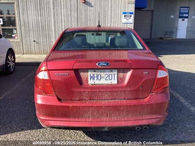40089956 :رقم المزاد ، 3FAHP0HA5CR252221 vin ، 2012 Ford Fusion Se مزاد بيع