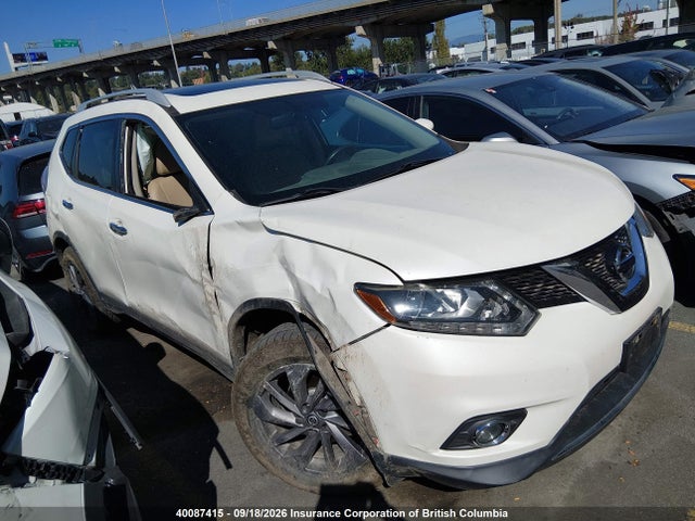 2016 Nissan Rogue S/sl/sv მანქანა იყიდება აუქციონზე, vin: 5N1AT2MV8GC853330, აუქციონის ნომერი: 40087415