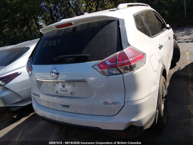 2016 Nissan Rogue S/sl/sv მანქანა იყიდება აუქციონზე, vin: 5N1AT2MV8GC853330, აუქციონის ნომერი: 40087415