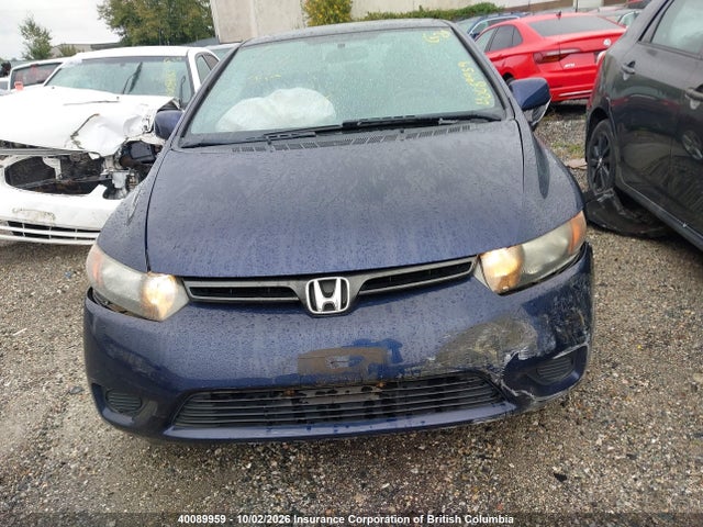 40089959 :رقم المزاد ، 2HGFG12846H003813 vin ، 2006 Honda Civic مزاد بيع