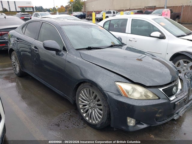Auction sale of the 2007 Lexus Is 250, vin: JTHBK262875047053, lot number: 40089968