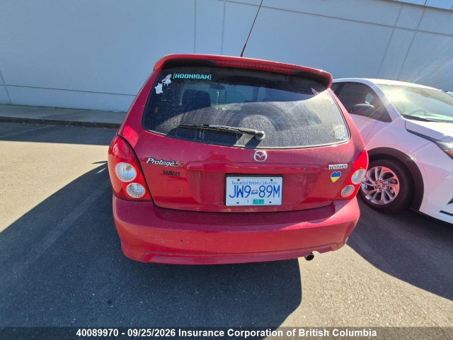 Aukcja sprzedaży 2003 Mazda Protege Pr5, vin: JM1BJ245631138762, numer aukcji: 40089970