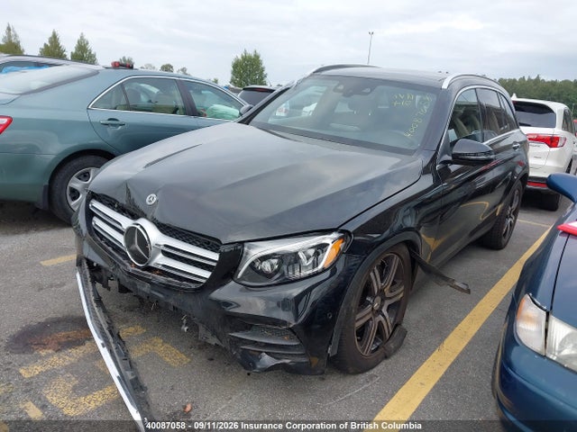 40087058 :رقم المزاد ، WDC0G4KB8JV111525 vin ، 2018 Mercedes-benz Glc 300 4matic مزاد بيع