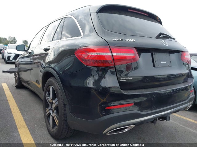 40087058 :رقم المزاد ، WDC0G4KB8JV111525 vin ، 2018 Mercedes-benz Glc 300 4matic مزاد بيع