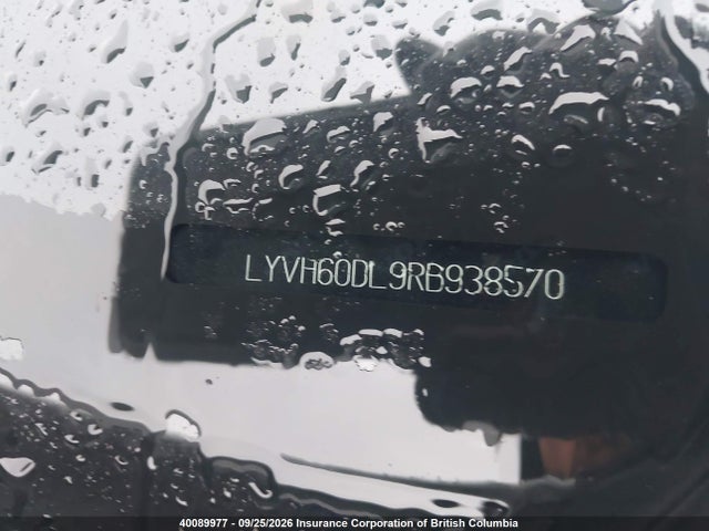 40089977 :رقم المزاد ، LYVH60DL9RB938570 vin ، 2024 Volvo Xc60 مزاد بيع
