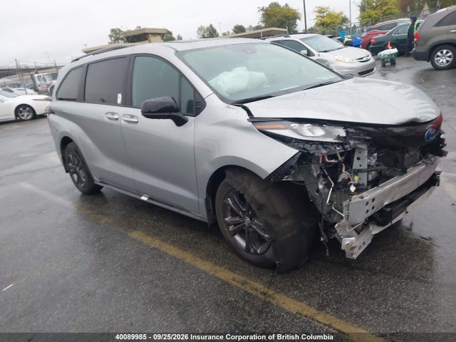 40089985 :رقم المزاد ، 5TDGSKFC9SS170282 vin ، 2025 Toyota Sienna Le/xse/limited/platinum مزاد بيع