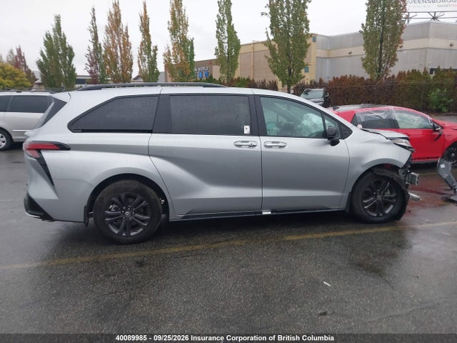 2025 Toyota Sienna Le/xse/limited/platinum მანქანა იყიდება აუქციონზე, vin: 5TDGSKFC9SS170282, აუქციონის ნომერი: 40089985
