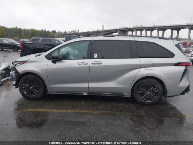 2025 Toyota Sienna Le/xse/limited/platinum მანქანა იყიდება აუქციონზე, vin: 5TDGSKFC9SS170282, აუქციონის ნომერი: 40089985