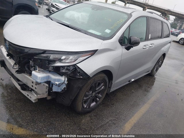 2025 Toyota Sienna Le/xse/limited/platinum მანქანა იყიდება აუქციონზე, vin: 5TDGSKFC9SS170282, აუქციონის ნომერი: 40089985