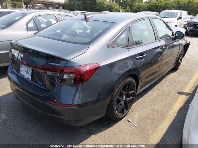 Aukcja sprzedaży 2025 Honda Civic Sport/sport Touring, vin: 2HGFE4F82SH014076, numer aukcji: 40082472