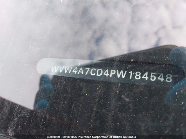 40089989 :رقم المزاد ، WVW4A7CD4PW184548 vin ، 2023 Volkswagen Gti مزاد بيع