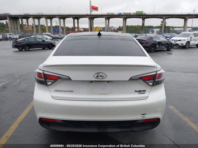 Aukcja sprzedaży 2016 Hyundai Sonata Hybrid Limited, vin: KMHE34L17GA008119, numer aukcji: 40089994