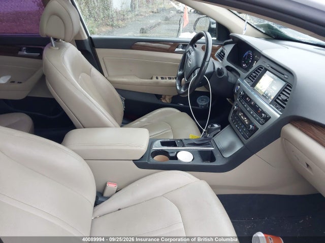 Aukcja sprzedaży 2016 Hyundai Sonata Hybrid Limited, vin: KMHE34L17GA008119, numer aukcji: 40089994