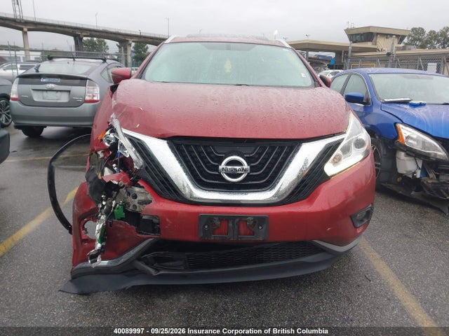 Продажа на аукционе авто 2017 Nissan Murano S/sl/sv/platinum, vin: 5N1AZ2MH3HN183104, номер лота: 40089997