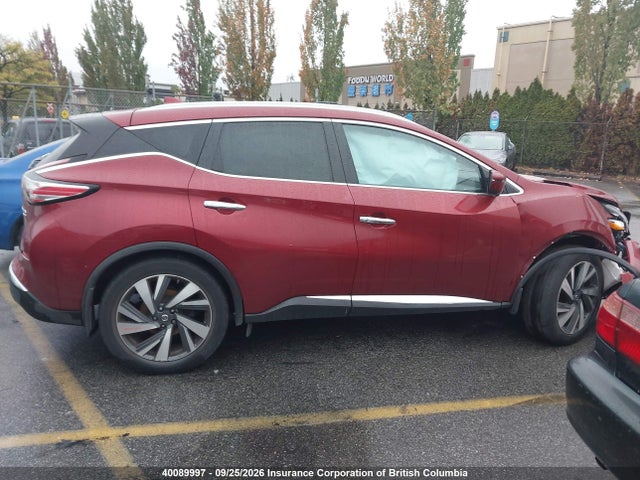 Продажа на аукционе авто 2017 Nissan Murano S/sl/sv/platinum, vin: 5N1AZ2MH3HN183104, номер лота: 40089997