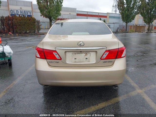 40090019 :رقم المزاد ، JTHBJ46GX92319911 vin ، 2009 Lexus Es350 مزاد بيع