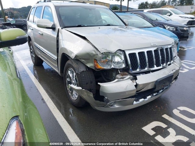 Auction sale of the 2008 Jeep Grand Cherokee Overland, vin: 1J8HR68228C200267, lot number: 40090039