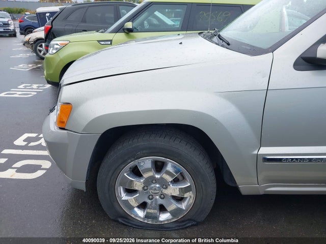 Auction sale of the 2008 Jeep Grand Cherokee Overland, vin: 1J8HR68228C200267, lot number: 40090039