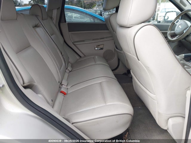 Auction sale of the 2008 Jeep Grand Cherokee Overland, vin: 1J8HR68228C200267, lot number: 40090039