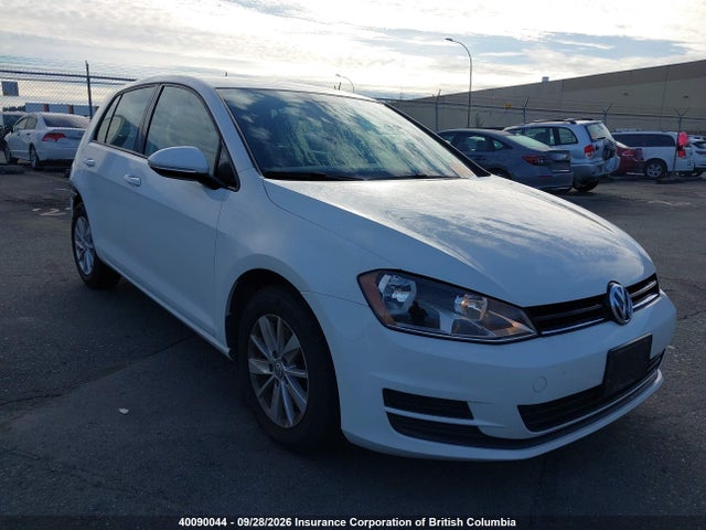 Продажа на аукционе авто 2016 Volkswagen Golf, vin: 3VW217AU6GM050700, номер лота: 40090044