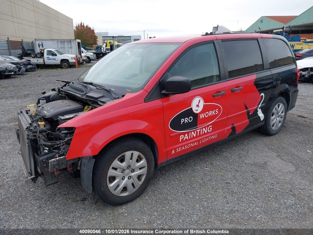 Продаж на аукціоні авто 2016 Dodge Grand Caravan Se, vin: 2C4RDGBG3GR171744, номер лоту: 40090046