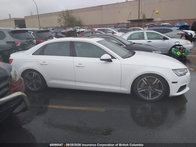 2017 Audi A4 მანქანა იყიდება აუქციონზე, vin: WAUCNAF49HN003506, აუქციონის ნომერი: 40090047