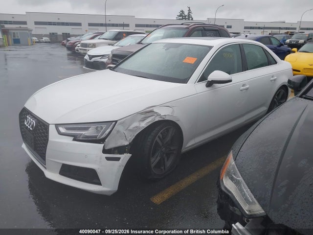2017 Audi A4 მანქანა იყიდება აუქციონზე, vin: WAUCNAF49HN003506, აუქციონის ნომერი: 40090047