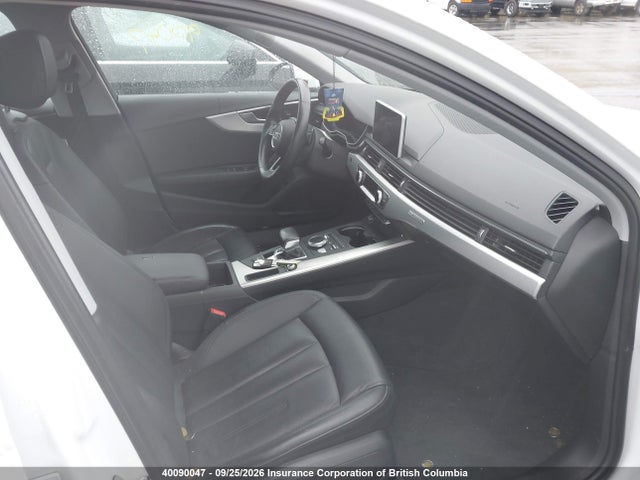 2017 Audi A4 მანქანა იყიდება აუქციონზე, vin: WAUCNAF49HN003506, აუქციონის ნომერი: 40090047