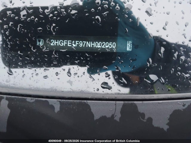 Honda Civic 2022 2HGFE1F97NH002050 Image 18