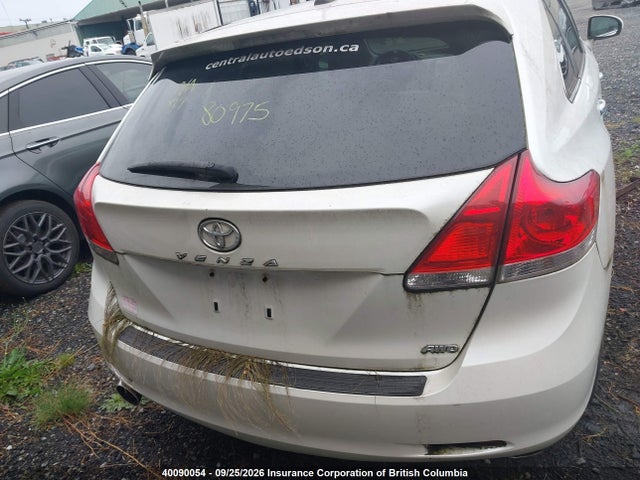 2011 Toyota Venza მანქანა იყიდება აუქციონზე, vin: 4T3BK3BBXBU062166, აუქციონის ნომერი: 40090054