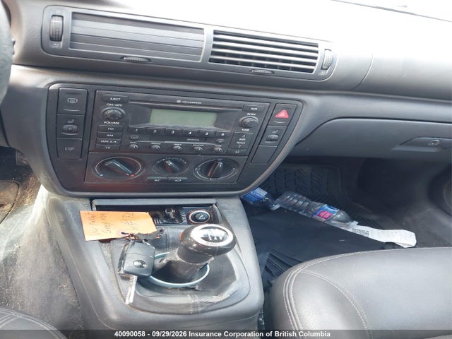 40090058 :رقم المزاد ، WVWBD63BX5P034281 vin ، 2005 Volkswagen Passat Gls 4motion مزاد بيع
